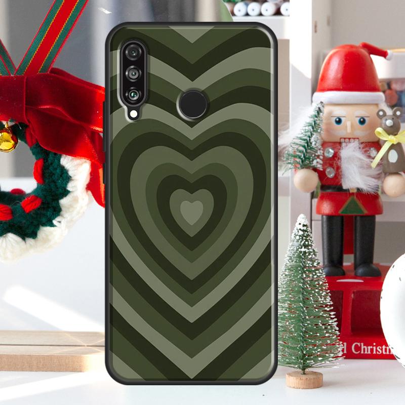 Colorful Heart Circle Love For Huawei Nova 9 10 SE 11 Pro Y60 Y70 Y90 Y61 Y91 Y72 Y73 12i 11i 8i P20 P30 P40 Lite Case