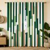 Abstract Colorful Curtains 2pcs – Vertical Dots and Lines in Pink Blue Purple, Modern Art Decor for Living Room and Bedroom