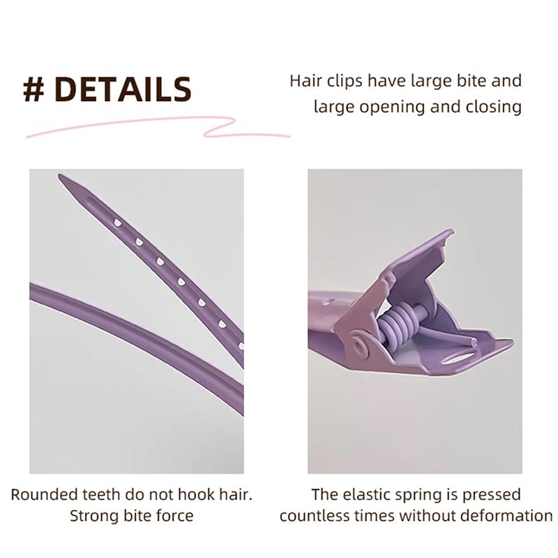 24-48pcs Colorful Metal Hair Clips Professional Salon Hairpin Makeup Clamps Soft Hair Root Fluffy Tool Hair Styling Accessories