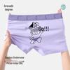 Jindu Men's Exam Lucky Purple Boxer Briefs