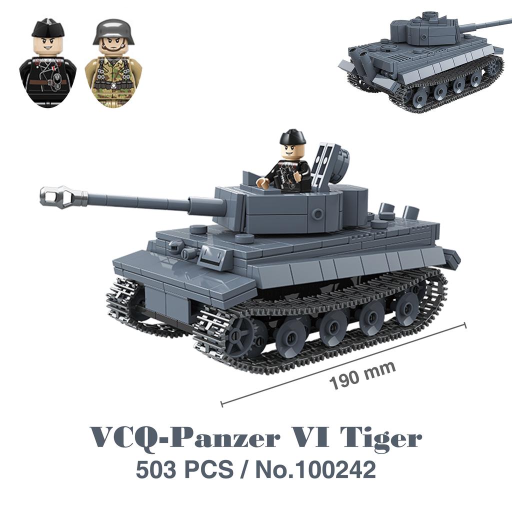 Militär WW2 Panzer Tiger Sherman T34 Panzer Fahrzeug Flugzeug Armee Soldat Waffen Modellbau Baustein Ziegel Kinder Kinder Spielzeug