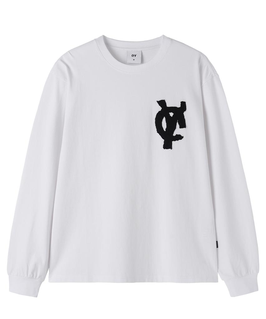 Opeunyadeu(Owai) Logo Patch L/S Tee - White