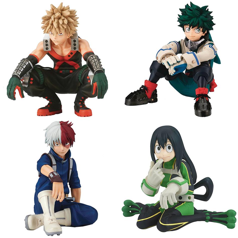 My Hero Academia Bakugou Katsuki Midoriya Izuku Todoroki Shouto Anime Figure 18cm PVC Action Collectible Model Kid Birthday High Quality Gift