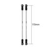 Injora Stainless Steel Builders Links With Rod Ends For 110 Rc Crawler Car