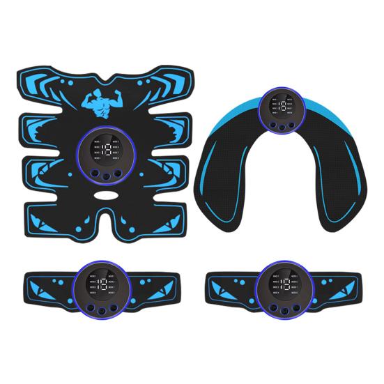 

Стимулятор мышц пресса Электронный стимулятор мышц Тренажер для фитнеса Силовая тренировка Оборудование для тренировок для мужчин Женщин