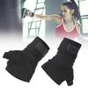 A Pair Black Polyurethane 3M Boxing Winding Bandage Fighting Sanda Muay Hand Wraps Sports StrapBlack Elastic 3m