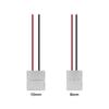 40/50/100PCS 2Pin Connector 8mm 10mm LED Light Conector No Soldering Power Wire Connector for 5050 2835 Single Color Strip Light