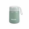 OLOEY Portable Mini Silver Thermos Food Jar