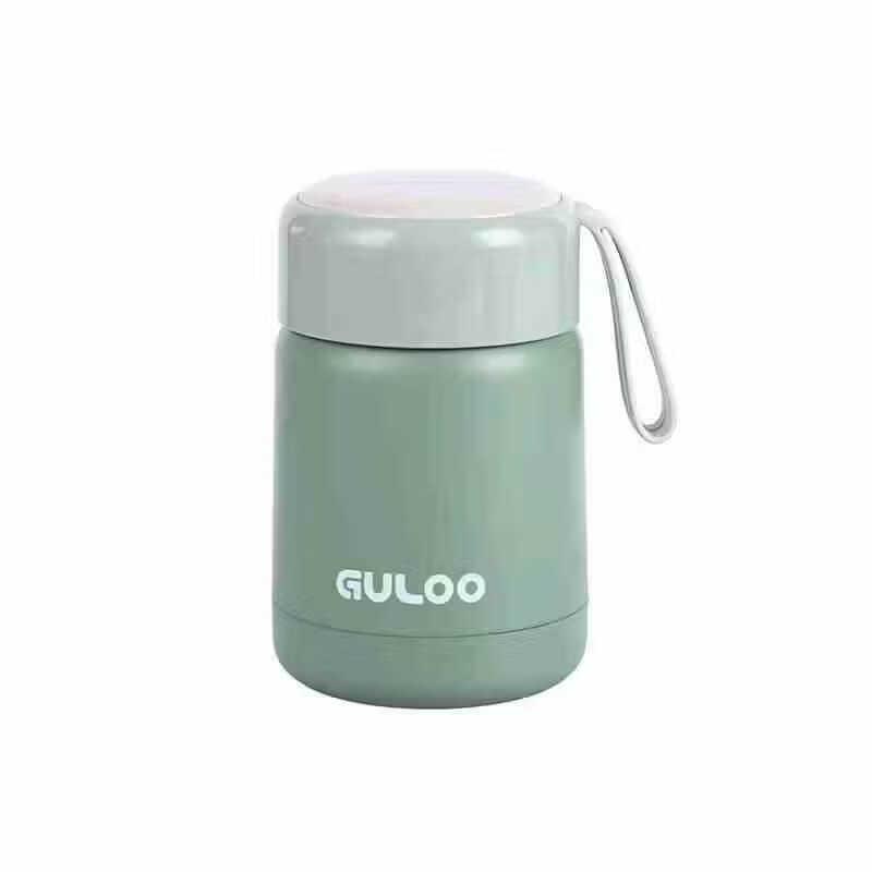 

OLOEY Portable Mini Silver Thermos Food Jar