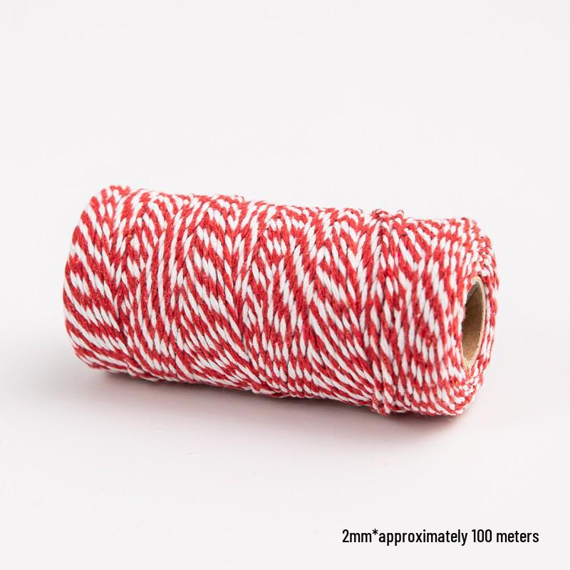 Valentine's Day Cake Decoration Kit: Jute Twine, Bouquet Flowers, Edging Ribbon