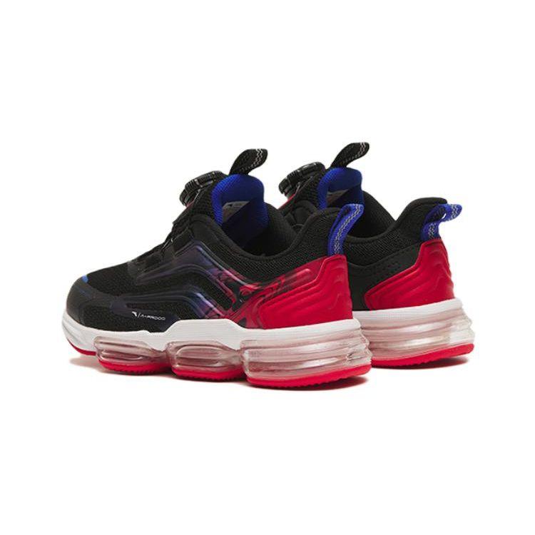 Anta Anti-Slip Wear-Resistant Low-Top Running Shoes Kids Sneakers Black Red 312319913-8