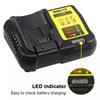 DCB112 Li-ion Battery Charger For DeWalt 10.8V 12V 14.4V 18V 20V Battery DCB118 DCB101 DCB127 DCB609 DCB200 DCB140 DCB105 DCB200