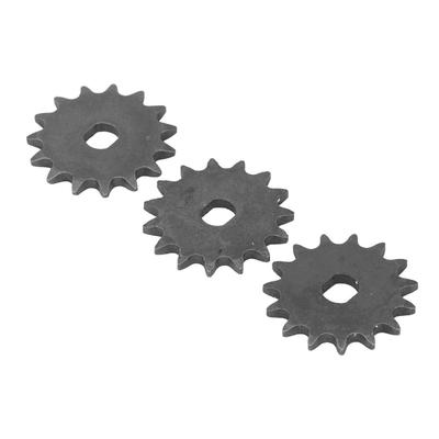 3PCS T8F 15T Engine Gears Steel Motor Drive Sprocket Engine Pinion Gear  Electric or Gas Scooters