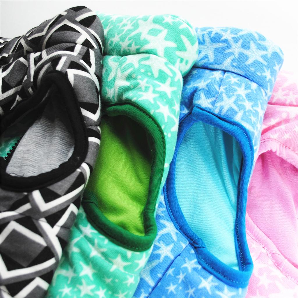 Haustierkleidung, Jacke aus reiner Baumwolle, Baumwolljacke, Baumwolljacke zum Überziehen und mit Schnalle, Bixiong, Bomei