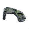 Aquarium Decoration for Reptiles And Amphibians, Resin Hideout Geckos