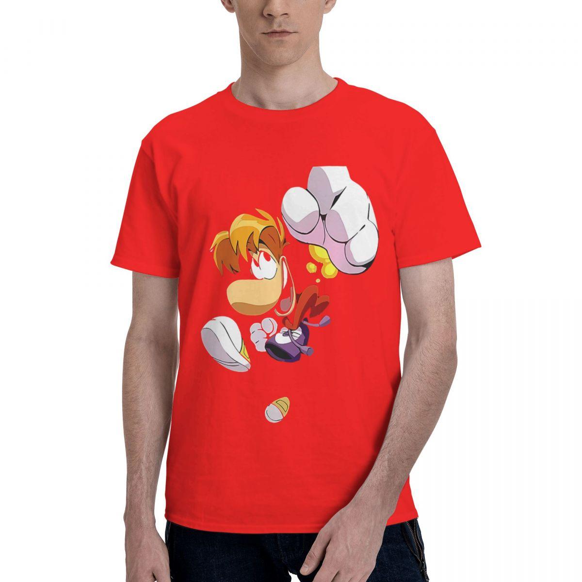 Rayman Fist 100 Cotton Casual Breathable Confortable Top Football Shirts 2025 Graphic Tee S