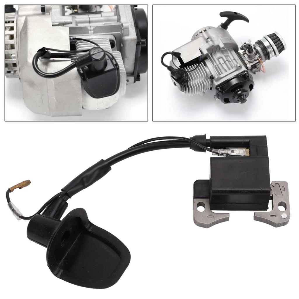 KIMISS Ignition Coil 47cc 49cc Engine Mini Motorcycle Quad Bike ATV Accessories Ignitor Bike