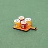 5Pcs/Lot Dollhouse Diy Accessories Miniature Coffee Can Bread Spread Fruit Sauce Jam Food Model Kitchen Decor Toy