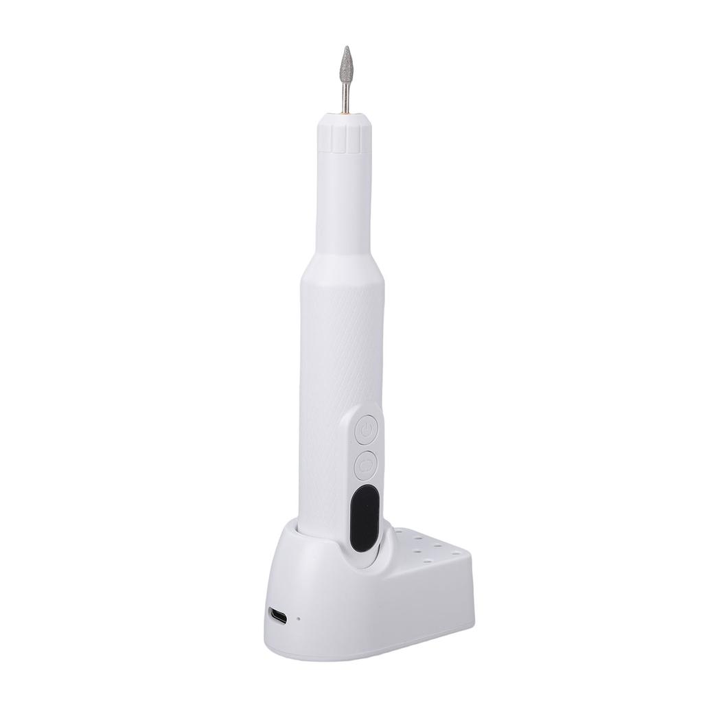 Electric Nail Drill Kit Cordless 18000 RPM LED Display Portable Rechargeable Nail File Machine for Home Salon Use