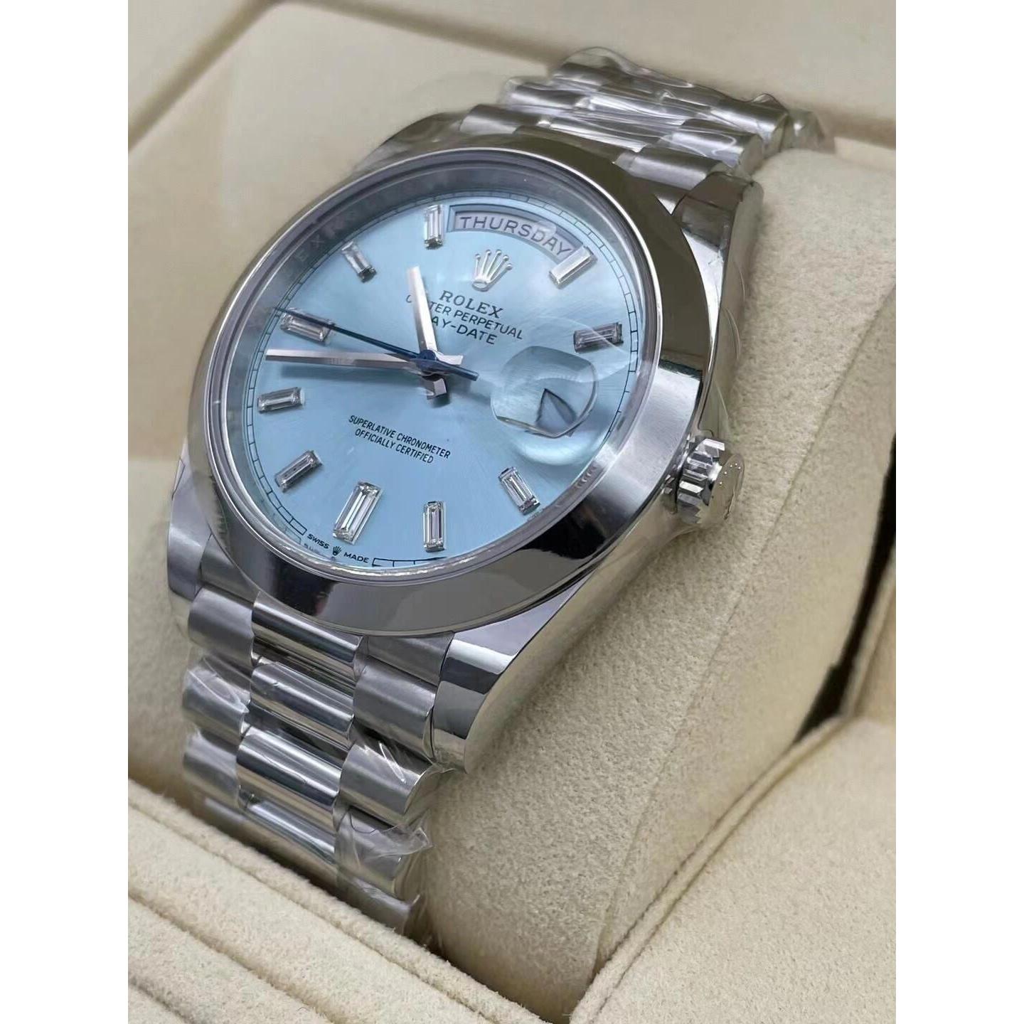 Used Welcome to purchase Good condition Rolex Day-Date watch m228206-0002 Automatic windingToday only special priceNew and unused--WTO import 3