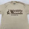 Vintage Wickliffe Mounds Shirt Mens XXS Kentucky Tourist Tee Hanes USA 80s