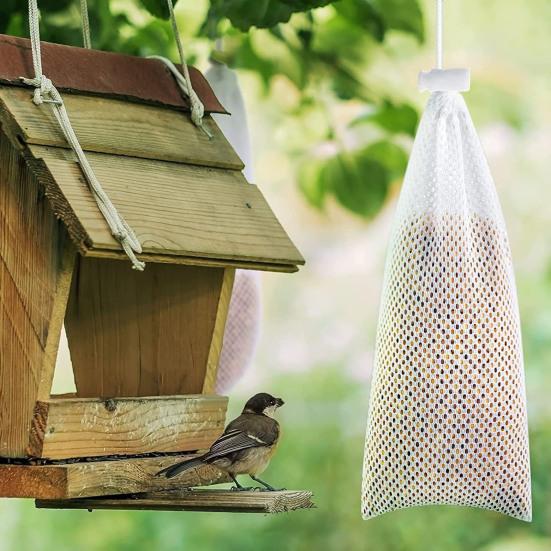 Krmítko na stehlíky pro venkovní zavěšení, krmítko na bodláková semena, sáčky na krmivo pro ptáky, nástroje pro zahradu, dvůr, krmení divokých stehlíků
