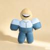 Game Wellworks Waffle Head Plush Toy Two Tone Zip Jacket Stuffed Doll Roblox Game Character Plush for Kids Home Decor Backpack Gift Game Fans Present