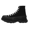 Tread Slick Canvas High Top Sneakers 'Black White' 705659W4MV21000