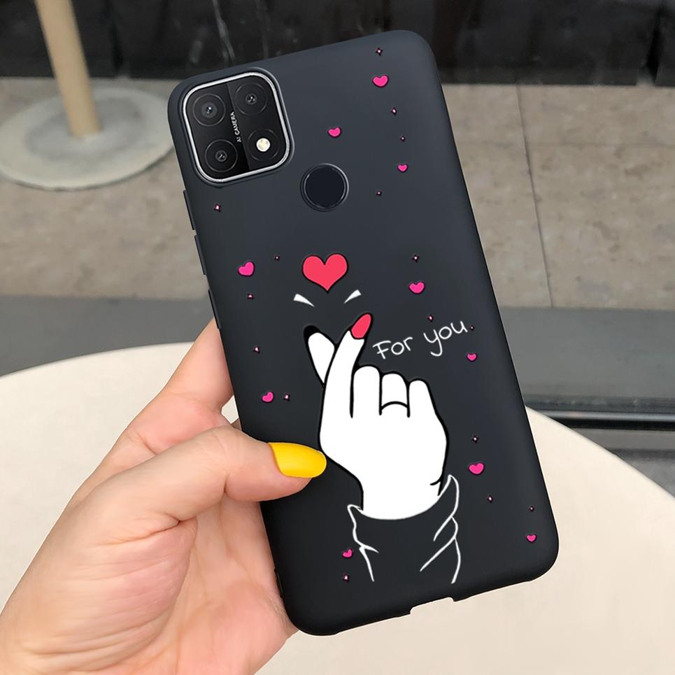 Pro pouzdro OPPO A15s Černé Cool Měkké TPU Funda Pouzdro na telefon Pro OPPO A15 CPH2185 Kryt Silikonové zadní kryt Pro OPPOA15s CPH2179 Capa