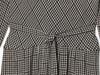 2025 Winter Retro Plaid Pleated Midi Dress