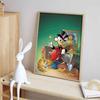 Disney Pittura con Diamanti Paperone a Tema Fortuna Pittura Artistica Strass Mosaico 5D Fatto a Mano Fai da Te Punto Croce Regalo Decorazione per la Casa