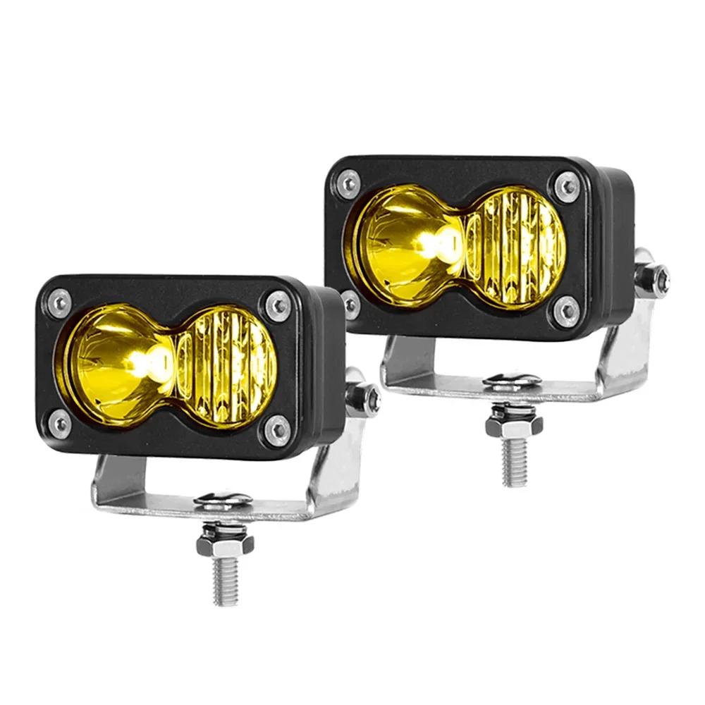 Car Spotlight 3 Inch LED Pod Driving Work Light Headlight for Motorcycle Pickup Truck SUV 4x4 Offroad Roof For Sur Ron Sur-Ron