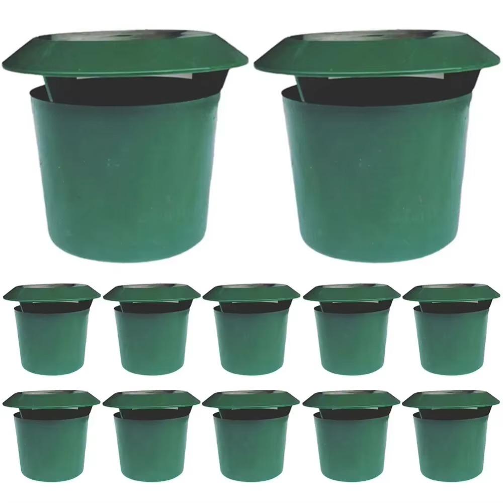 2-12Pcs Snail Trap Catcher Eco-friendly Garden Slug Cage Reusable Pests Bait Station Tools Garden Farm Protector