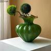 Floral Bud Glass Vase Hydroponics Plant Pot Table Decoration Flowers Arrangement Artificial Flower Vases Room Aesthetic Decor
