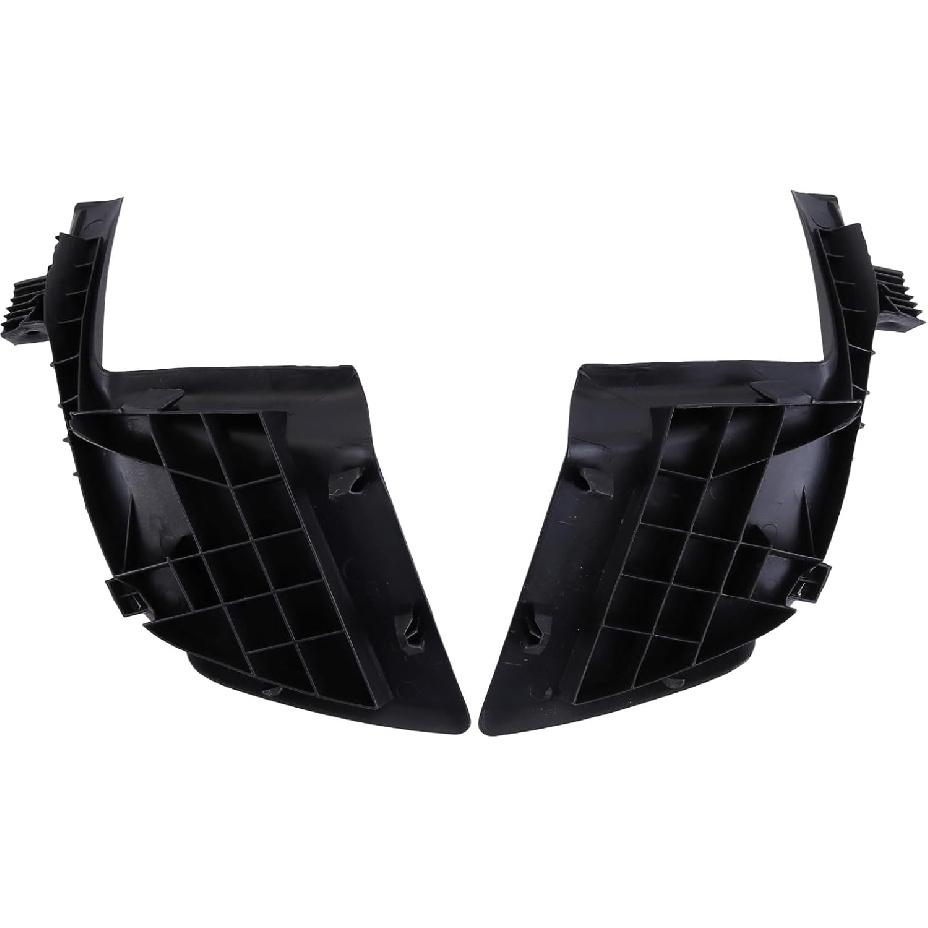 1 Paar Scheibenwischer-Kasten Seitenabdeckung Zierleiste Kompatibel für Toyota 4 Runner 2010-2023, 53867-35020 53866-35030 Kotflügel zum Wischerkasten Haubenseite Dichtung