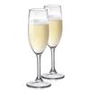 Bormioli Rocco Sara Tempered Glass Champagne Flutes - 2-Pack
