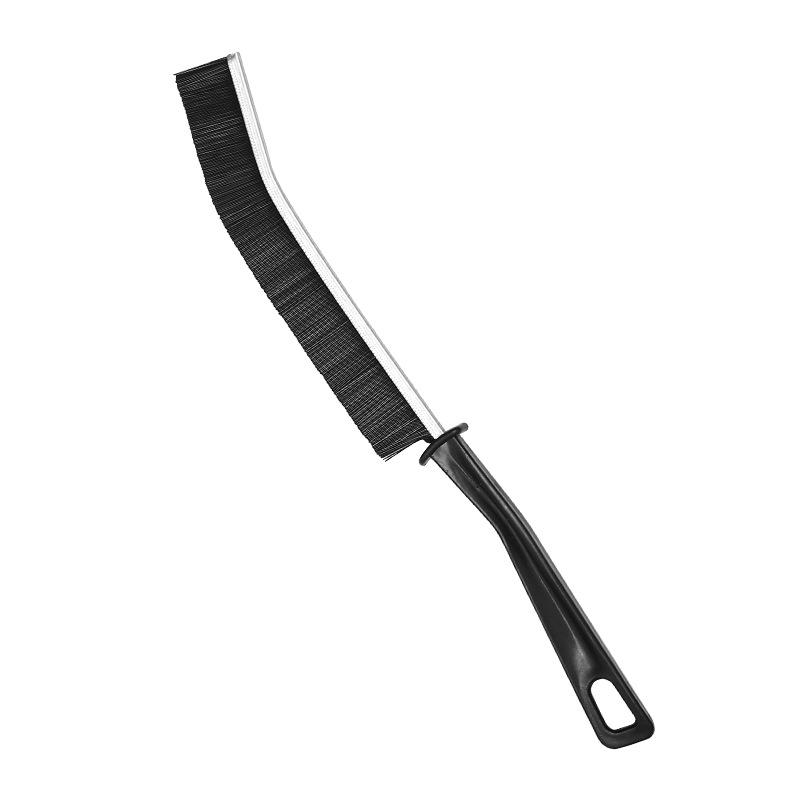 Multi-purpose Elongated Bathroom and Kitchen Tile Crevice Brush for Hard-to-reach Corners and Grout Lines