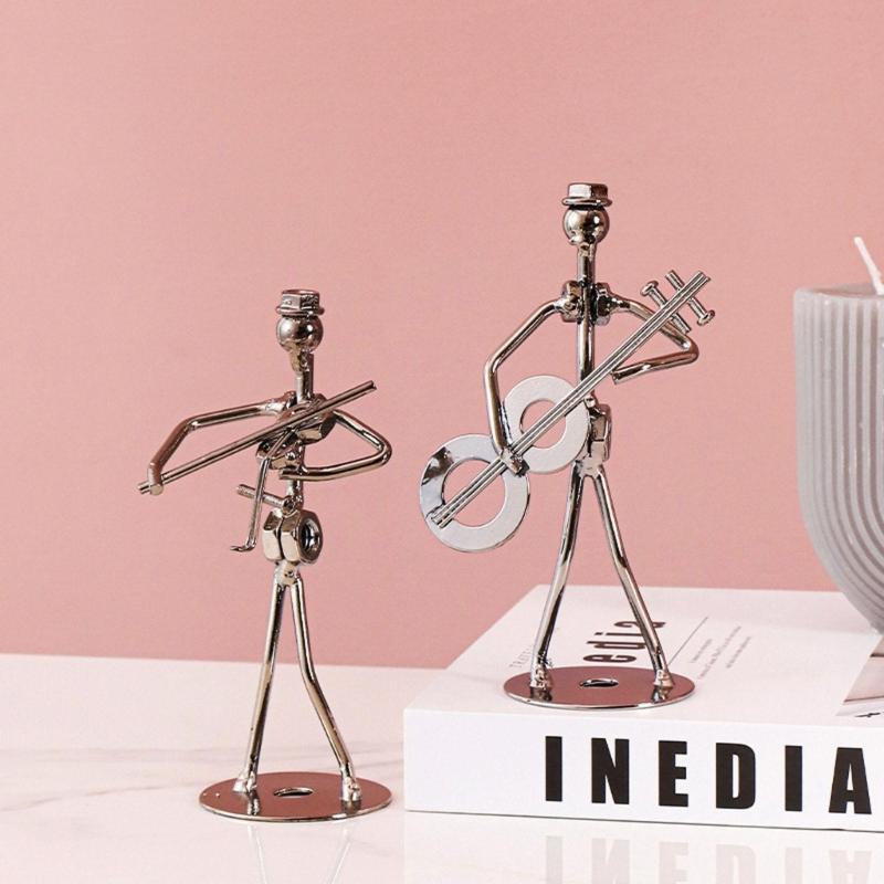 Miniatur Musikerfigur Dekorative Bastelartikel Schmuck Zubehör Geschenk für Kinder Mädchen Junge Geburtstag Hochzeit Party Geschenk