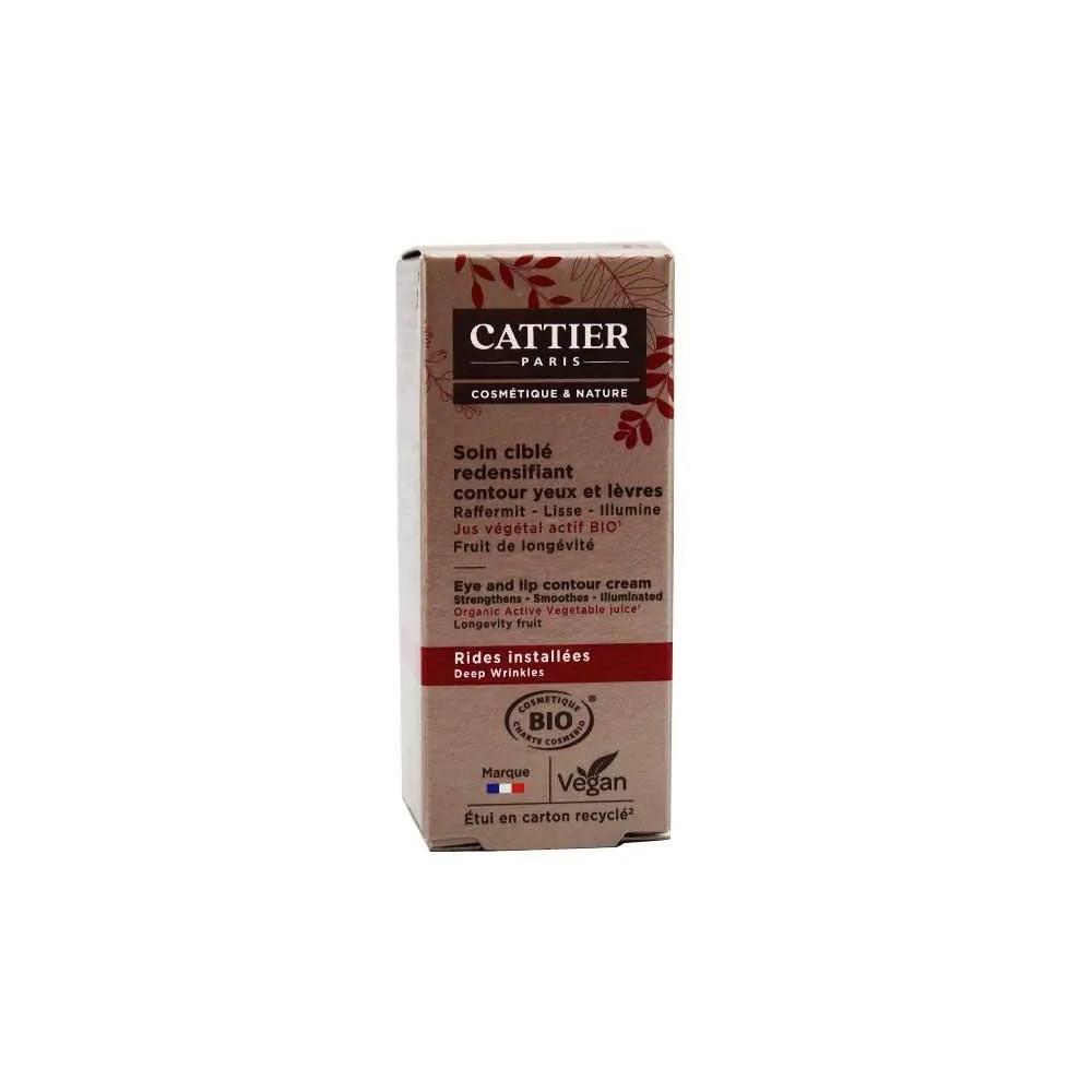 

Cattier Targeted Redensifying Care Eye and Lip Contour Velvety Touch 15мл