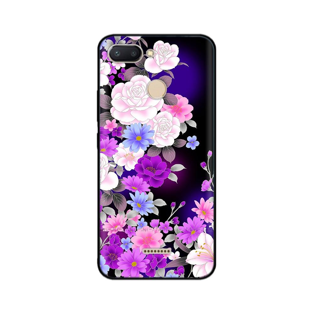 Silicone Case For Xiaomi Redmi 6A Case Cute Soft TPU Phone Case For Xiaomi Redmi 6 Redmi 6A Redmi6A a6 redmi6 Funda Cover Coque