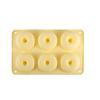 Silikon smultringform bakepanne DIY smultringer mold Maker non-stick silikon kakeform for smultringer Bagels bakeverktøy