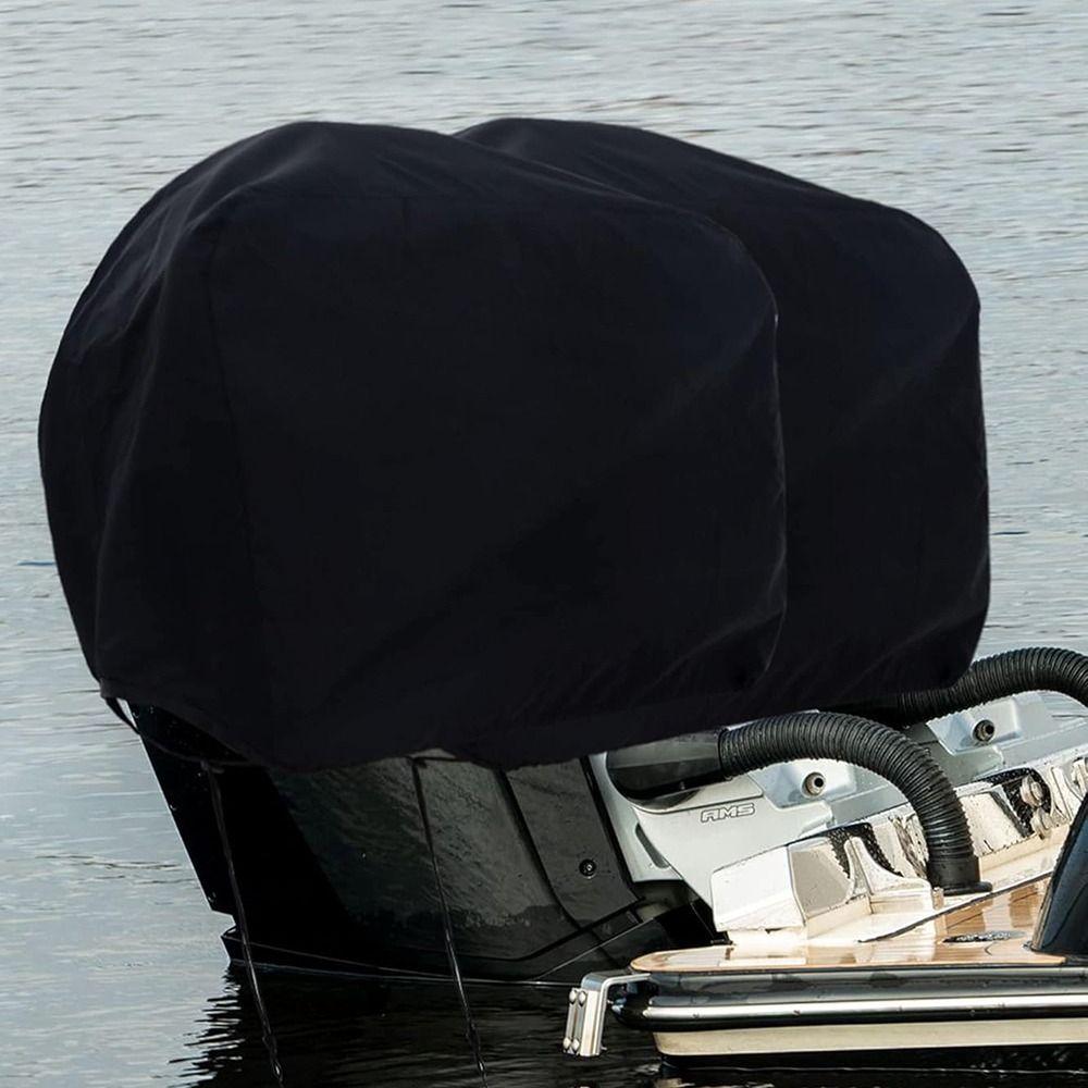 Anti-scratch Motor Engine Boat Cover 210D Oxford Cloth Waterproof Cover New Dust Cover