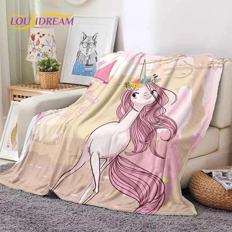 Urocza Dziewczynka Baletnica Wróżka Kreskówkowa Miękki Koc Flanelowy do Łóżka Sypialni Sofy Pikniku, Koc do Okrycia na Zewnątrz Rekreacja Prezent