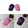 Unisex Art Flower Baseball Hat With Embroidered Text And Adjustable Fit For Daily Fashion