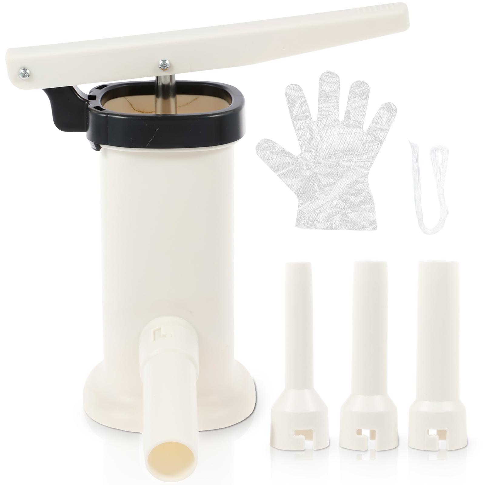 Ручная машина для набивки колбас Пластиковая вертикальная машина для наполнения колбас Домашний кухонный инструмент для изготовления колбас Наполнитель для колбас