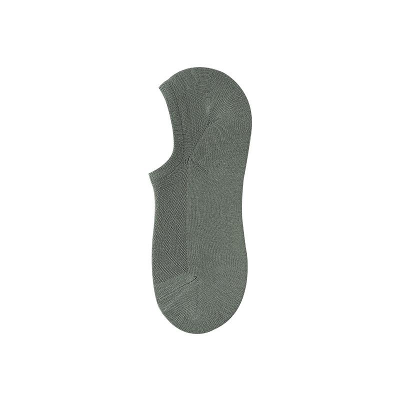 Men's Summer Thin Mesh 10a Anti Odor Non Slip Non Fall Heel Shallow Mouth Invisible Socks