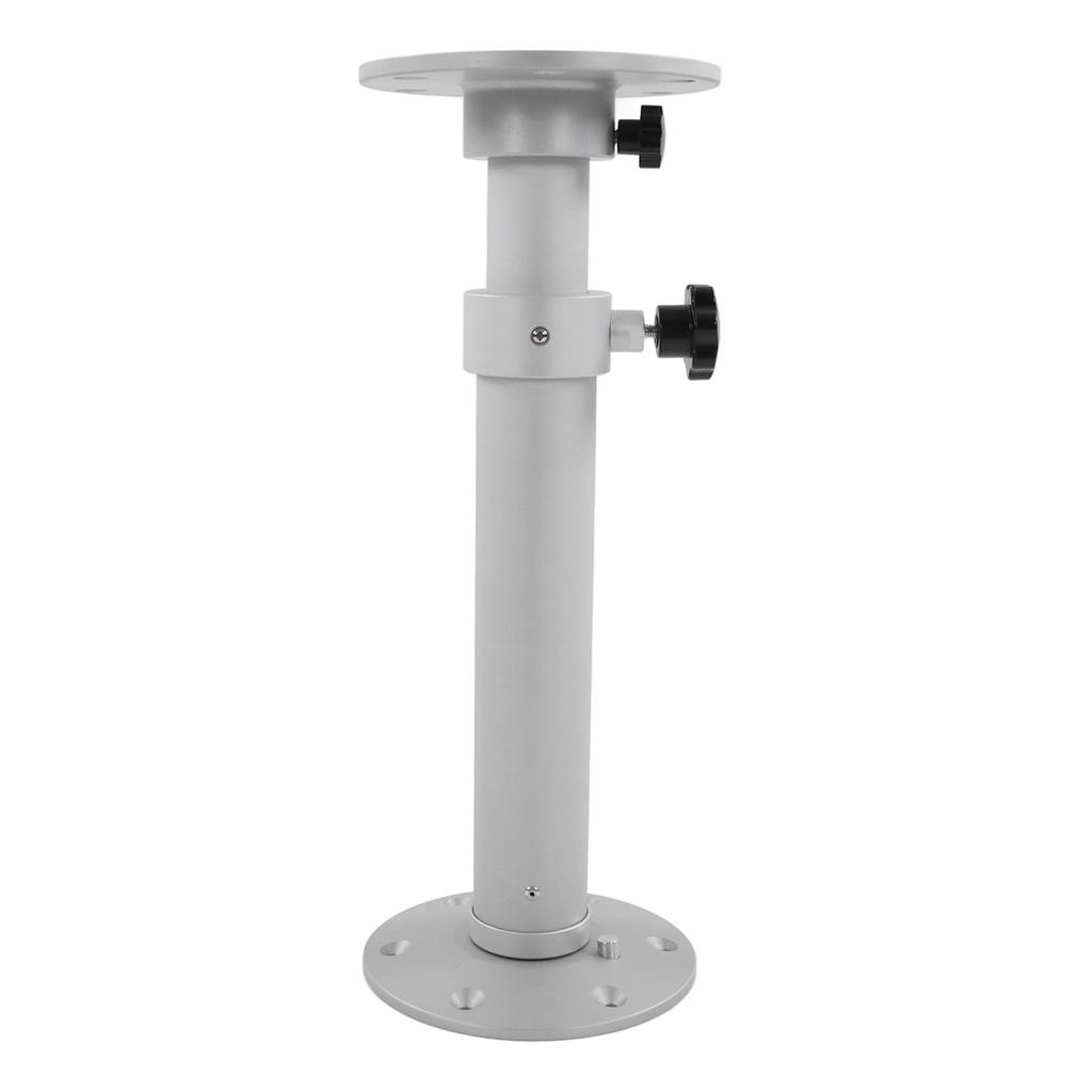 Removable Table Leg 445‑685mm Height Adjustable Telescopic Aluminum Alloy Frosted Silver for RV Yach