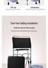 Portable Folding Toilet Chair with Backrest for Elderly, Pregnant Women, and Disabled