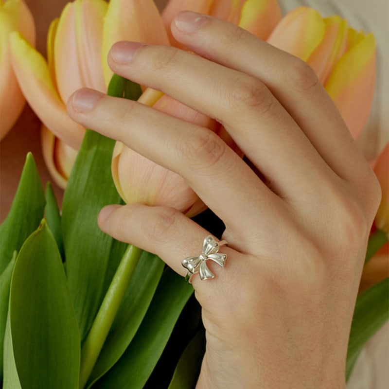 Murmur [925er Silber] Volumenband kleines Ring