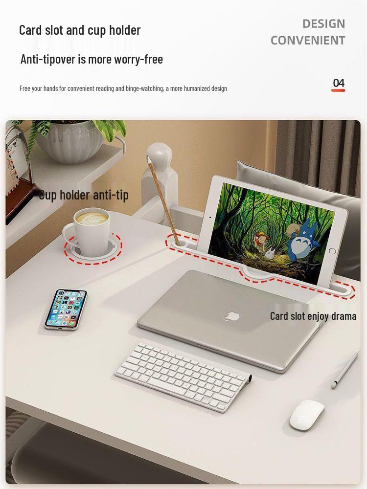Compact Folding Bedside Desk: Ideal for Laptops, Homework, and Dorm Living